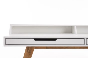 Bureau Villasalto Blanc 32x60cm 5