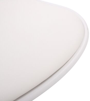 Minucciano Chaise de Bureau Similicuir Blanc 6x50cm 6