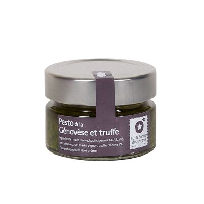 Pesto à la Génovèse et Truffe blanche du Piémont 2% - 100g