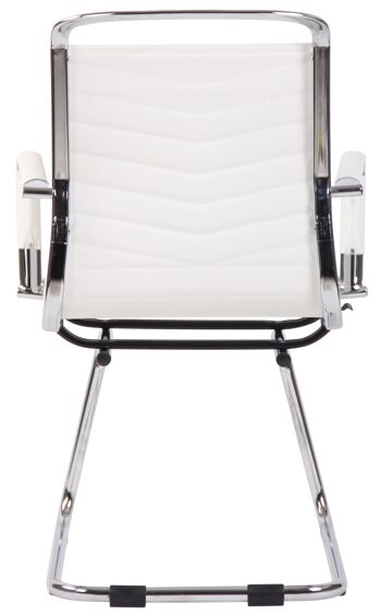 Villaraspa Chaise de salle à manger Blanc 11x60cm 5