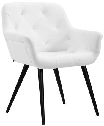 Ciariscelli Chaise de salle à manger Blanc 10x60cm 1