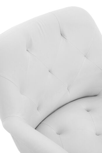 Ciariscelli Chaise de salle à manger Blanc 10x60cm 4