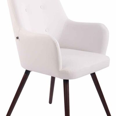 Collefabbri Fauteuil Kunstleer Wit 9x63cm