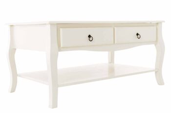 Colle-Lungo Table basse Blanc 21x60cm 3