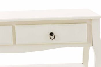 Colle-Lungo Table basse Blanc 21x60cm 4