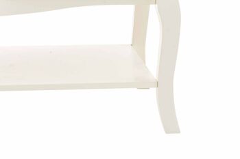 Colle-Lungo Table basse Blanc 21x60cm 5