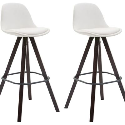 Fago-Savini Set di 2 Barware, Bianco, 11 x 44 cm