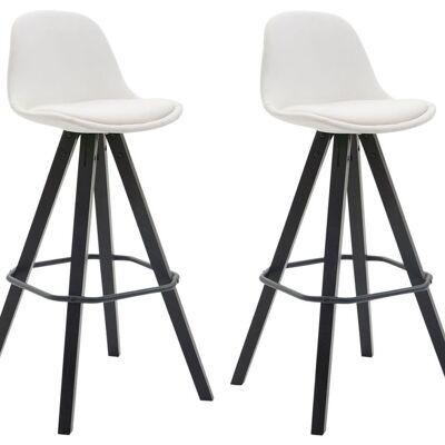 Falco-Pozzo Juego de 2 Barcrucibles Blanco Artificial 11x44cm