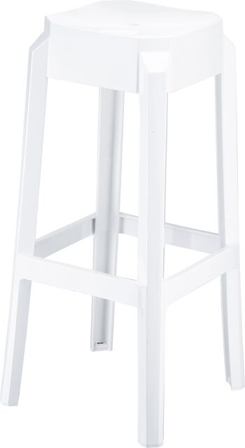 Tabouret de Bar Montagliano Métal Blanc 2x36cm 1