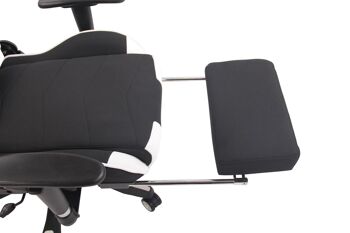 Piandelloro Chaise de bureau Tissu Blanc 21x49cm 7