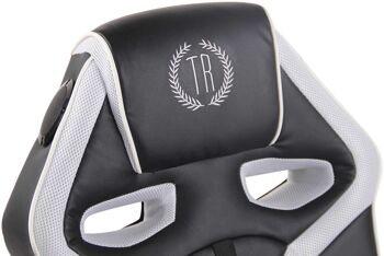 Pietramonte Chaise de jeu Cuir artificiel Blanc 19x88cm 3