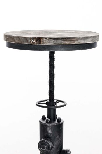 Tabouret de Bar Pietrepente Métal Argent 6x33cm 5