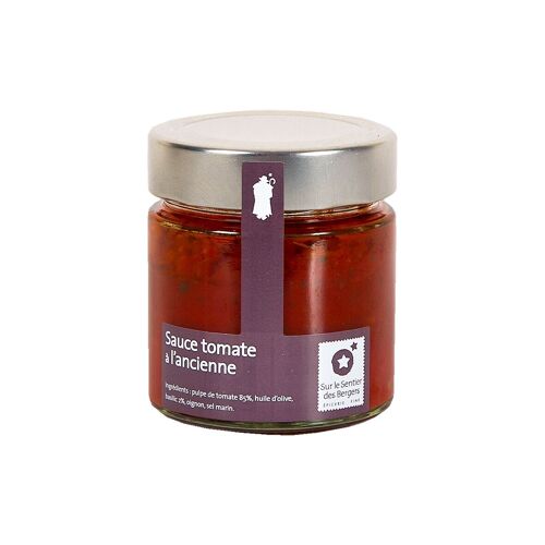 Sauce tomate à l'ancienne - 200g | Sauces tomate artisanales