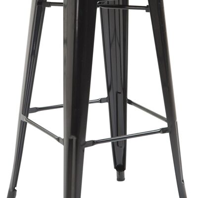 Montegrazie Barkruk Métal Noir 5x43cm
