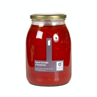 Salsa de tomate a la antigua - 1kg | Salsas de tomate artesanales