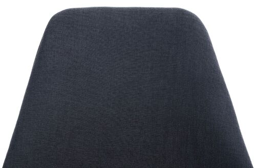 Trevenzuolo Bezoekersstoel Stof Zwart 5x59cm