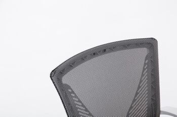 Acquafantasy Chaise visiteur Tissu Noir 10x56.5cm 4