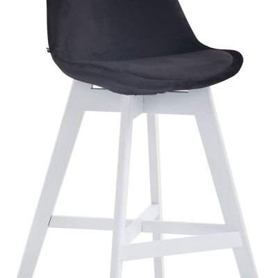 Ciarpellesco Bureaustoel Fluweel Zwart 6x56cm