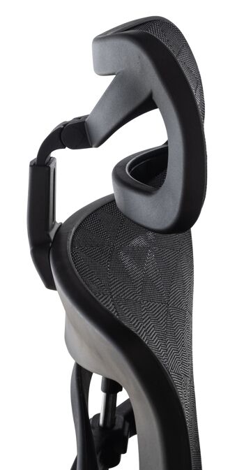 Collebaccaro Chaise de Bureau Plastique Noir 32x70cm 9