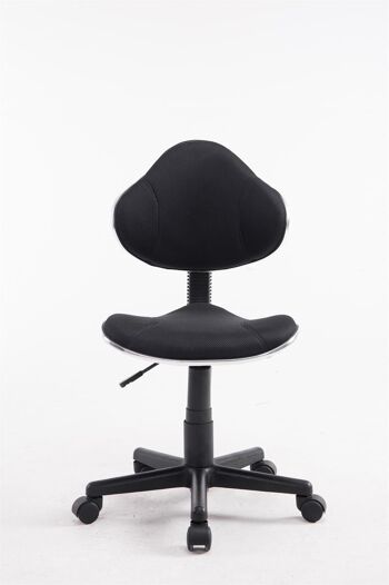 Chaise de Bureau Collemoresco Microfibre Noir 7x43cm 2