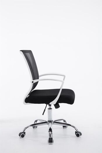 Cruillas-Cep Chaise de Bureau Microfibre Noir 11x56.5cm 3
