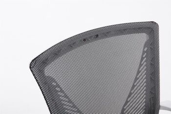 Cruillas-Cep Chaise de Bureau Microfibre Noir 11x56.5cm 5