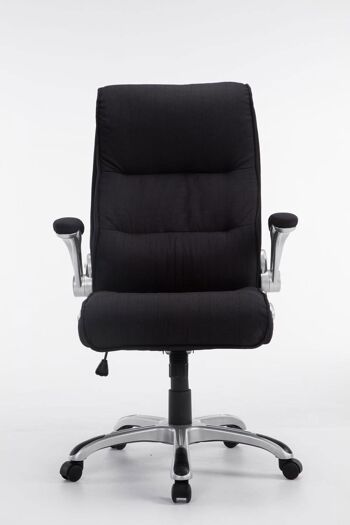Chaise de bureau Gorgoglicino Tissu Noir 16x76cm 2