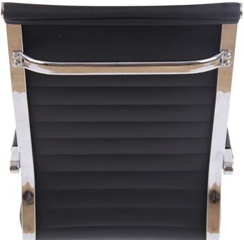 Pagliericcio Chaise de Bureau Similicuir Noir 11x63cm 6