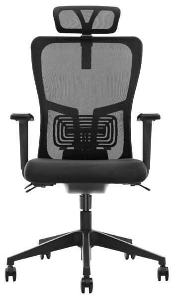 Chaise de bureau Pietramelara Noir 16x45cm 2