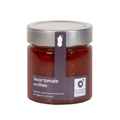Tomato sauce with Taggiasca olives - 200g