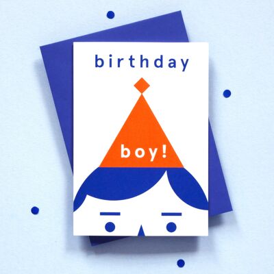 ola jr Birthday Boy card