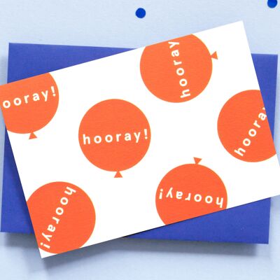 ola jr Hooray card