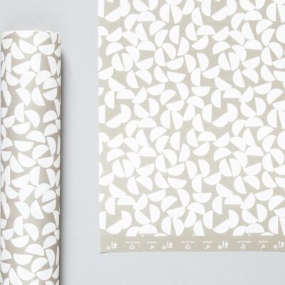 Patterned Papers - Maze print in Sand