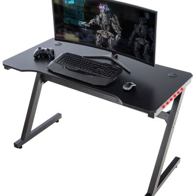 Pezzepagliara Gaming tafel Zwart 16x60cm