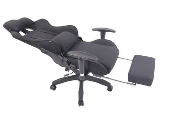 Chaise de bureau Monterusciello Tissu Noir 21x49cm 9