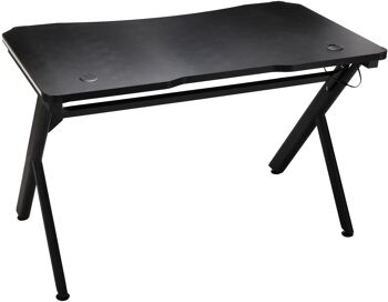 Roccaguglielma Table de jeu Noir 22x66cm 4