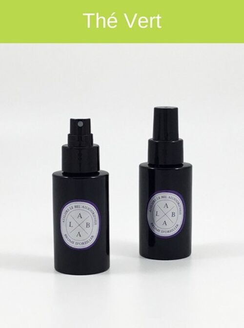 Spray d'ambiance rechargeable 100 ml - Parfum Thé Vert