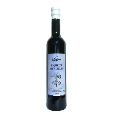 Blueberry Liqueur 35° - 50cl Organic
