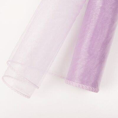 Organza 20cm x 8.2m - Lavender