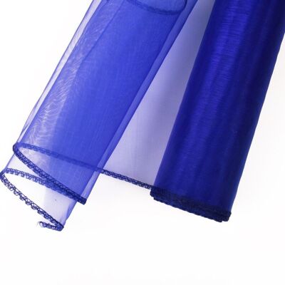 Organza 20cm x 8,2m - Azul royal