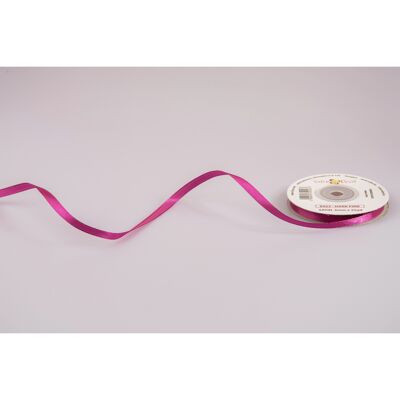 Nastro di raso 6mm x 22,86m - Rosa scuro