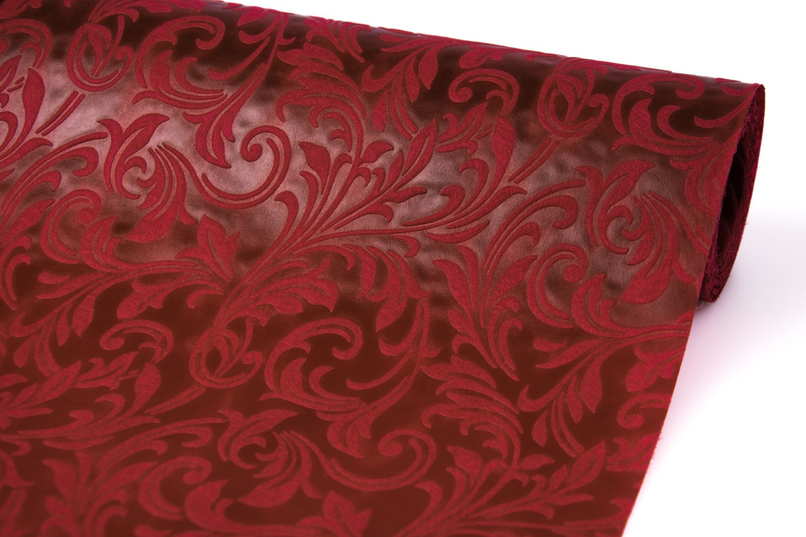 cabana pants damask design red