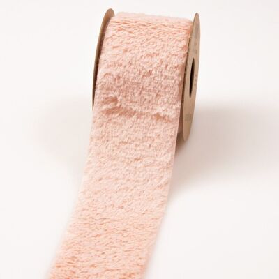 Cinta de piel (cinta de piel sintética) 63 mm x 2,7 m - Rosa empolvado