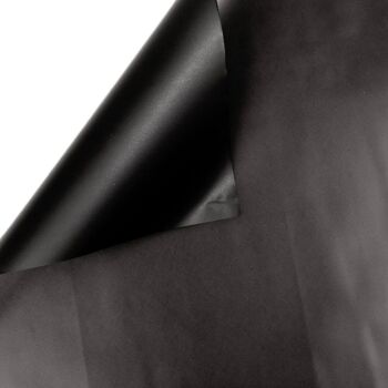 Rouleau aluminium mat 58cm x 10m - Noir