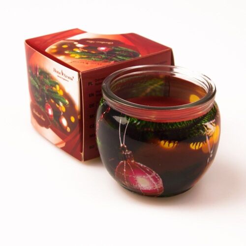 "Christmas Time" Spicy orange fragrance candle