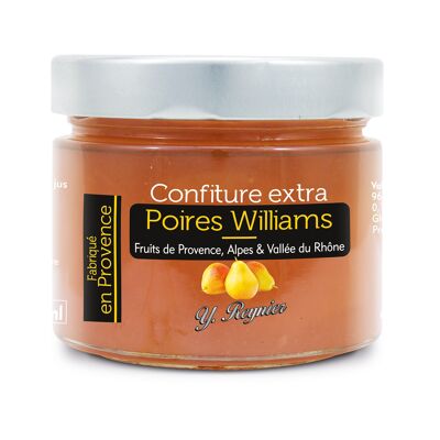 Confiture "extra" de poire Williams YR 314 ml