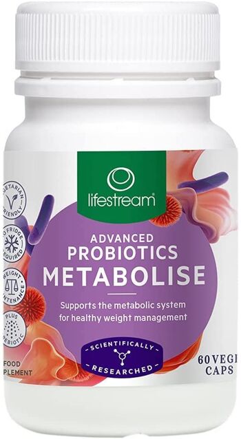 Lifestream Métabolisme Probiotique Avancé 60 Capsules 1