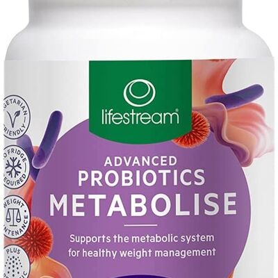 Lifestream Advanced Probiotic Metabolise 60 Cápsulas