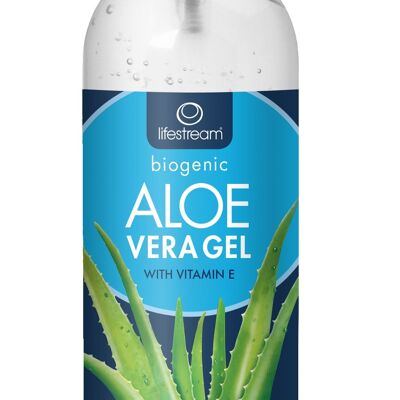 Lifestream Aloe Vera Gel + Vitamin E 260 g Pumpe