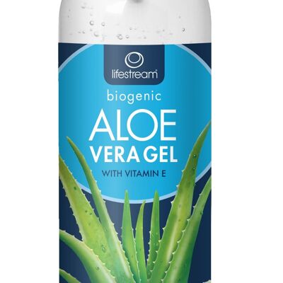 Lifestream Aloe Vera Gel + Vitamin E 260 g Pumpe